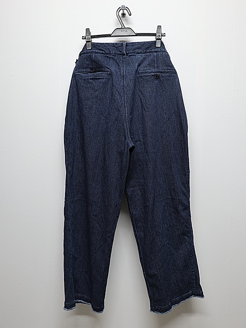 �㴰���wjk�����֥른��������/2-tuck wide trousers/used