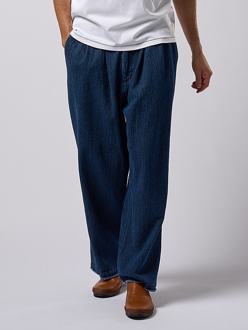 �㴰���wjk�����֥른��������/2-tuck wide trousers/used