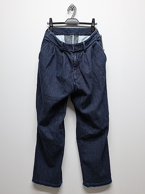�㴰���wjk�����֥른��������/2-tuck wide trousers/used