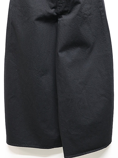 LAD MUSICIANå ߥ塼/14oz DENIM WIDE PANTS/BLACK