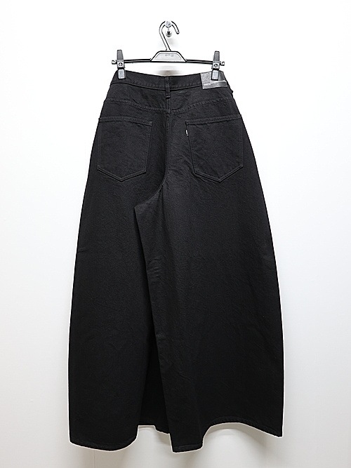 LAD MUSICIANå ߥ塼/14oz DENIM WIDE PANTS/BLACK