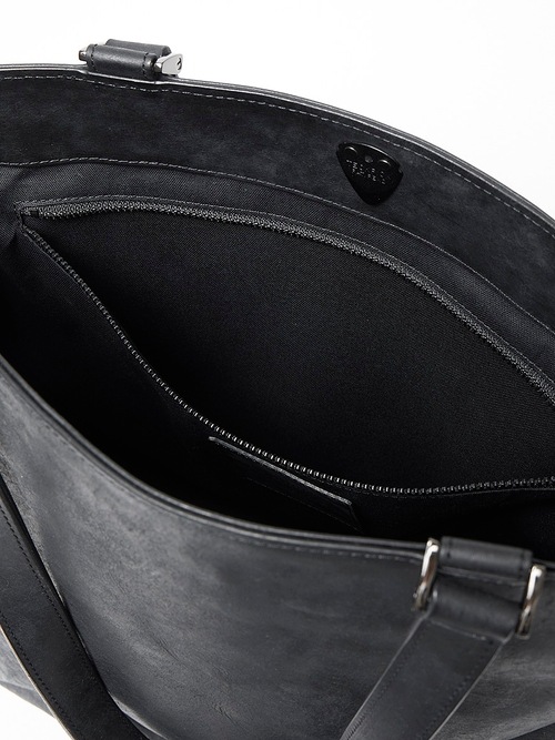 RIPVANWINKLE����åץ����󥦥��󥯥�/�����ꥢ�󥷥����� Steer Leather TOTE BAG/BLACK.