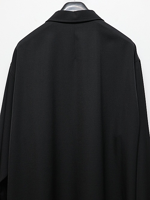 Ground Y�����饦��ɥ磻/W/GABARDINE SHIRT JACKET/BLACK