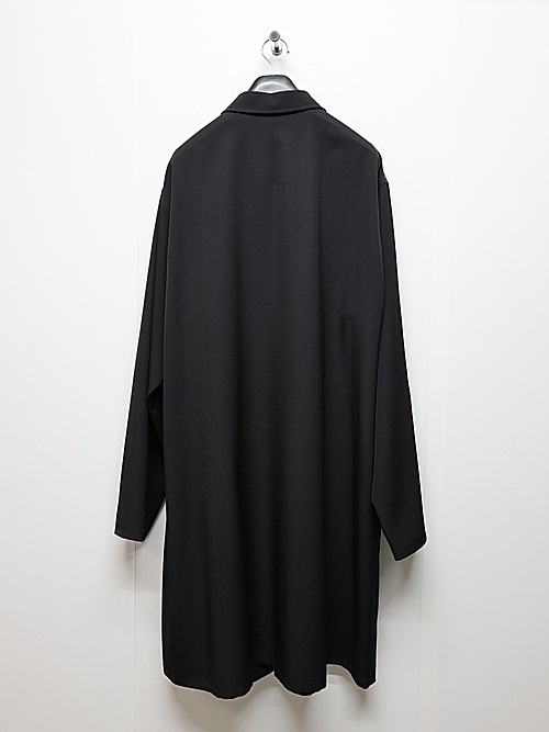 Ground Y�����饦��ɥ磻/W/GABARDINE SHIRT JACKET/BLACK