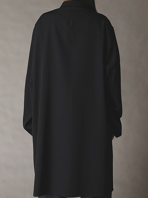 Ground Y�����饦��ɥ磻/W/GABARDINE SHIRT JACKET/BLACK