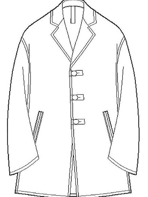 Ground Y�����饦��ɥ磻/W/GABARDINE SHIRT JACKET/BLACK