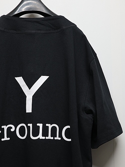 Ground Y�����饦��ɥ磻/NEWERA HWC BB SHIRTS GY BOX LOGO BLK/BLACK