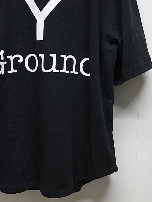 Ground Y�����饦��ɥ磻/NEWERA HWC BB SHIRTS GY BOX LOGO BLK/BLACK
