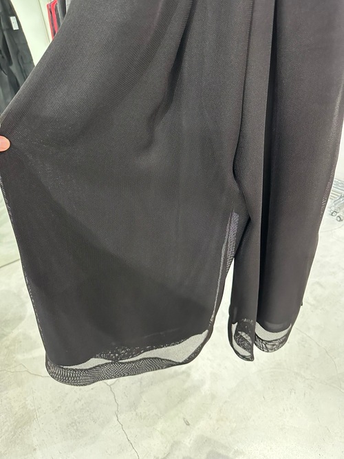 (ͽ���ʡ�6��7������ͽ��/kiryuyrik������奦����奦/KARAMI Wide Tuck Slacks/Black