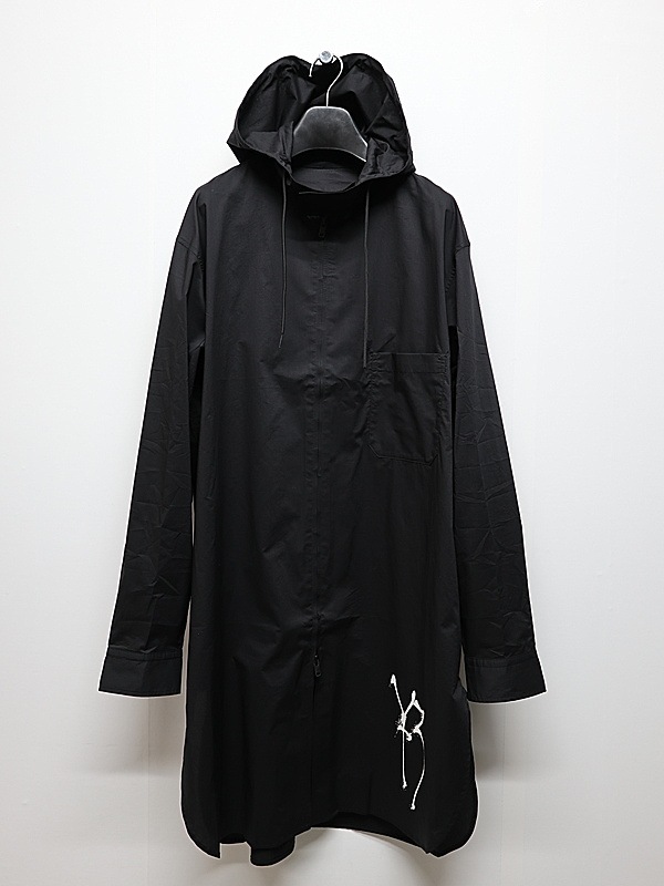 Y-3���磻���꡼/HOOD COT SHRT/BLACK