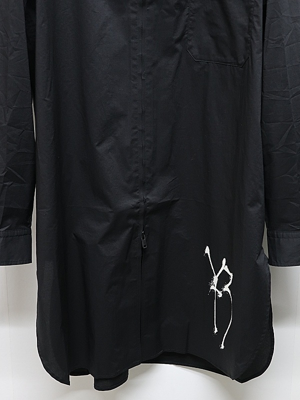Y-3���磻���꡼/HOOD COT SHRT/BLACK