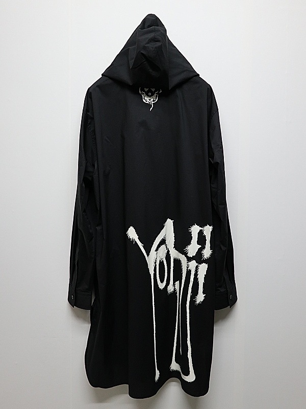 Y-3���磻���꡼/HOOD COT SHRT/BLACK