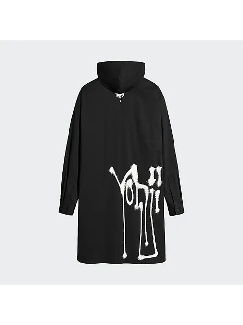 Y-3���磻���꡼/HOOD COT SHRT/BLACK