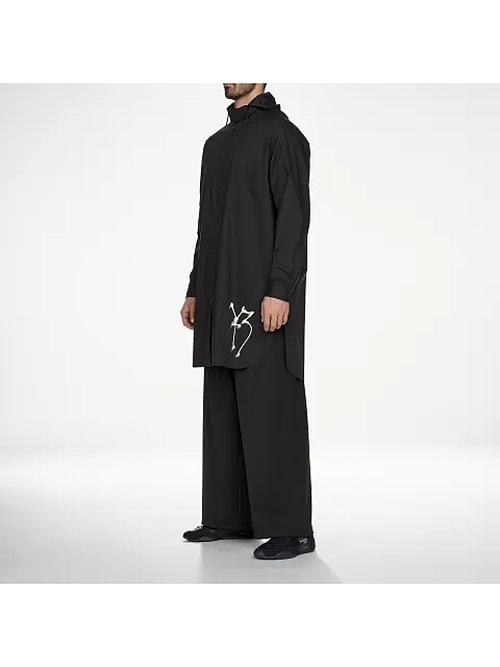Y-3���磻���꡼/HOOD COT SHRT/BLACK