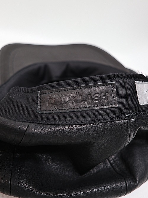 �㴰���Yohji Yamamoto���襦����ޥ��/BACKLASH collaboration�ե��˥��㡼�쥶�� ���㥹���å�/BLACK