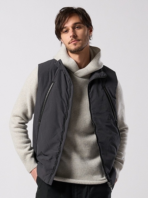 (ͽ���ʡ�10��11������ͽ��/wjk�����֥른��������/solid zip vest/fade sumi