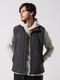 (ͽ���ʡ�10��11������ͽ��/wjk�����֥른��������/solid zip vest/fade sumi