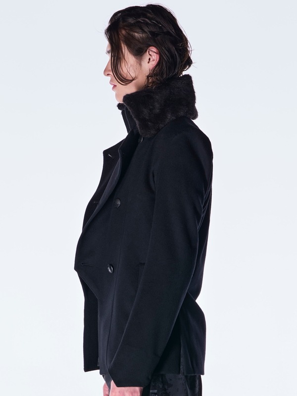 (ͽ���ʡ�11������12������ͽ��/kiryuyrik������奦����奦/Beaver Napoleon Jacket/Black