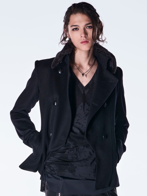 (ͽ���ʡ�11������12������ͽ��/kiryuyrik������奦����奦/Beaver Napoleon Jacket/Black
