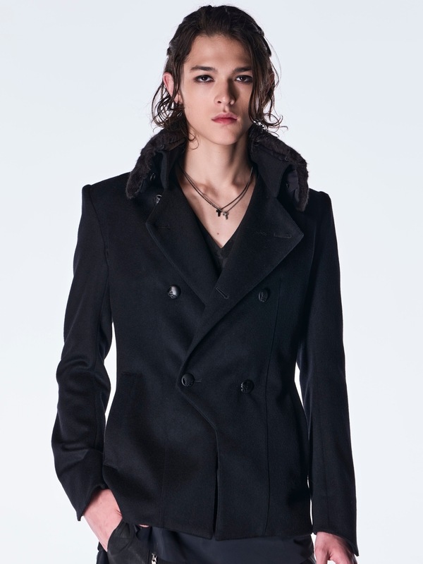 (ͽ���ʡ�11������12������ͽ��/kiryuyrik������奦����奦/Beaver Napoleon Jacket/Black