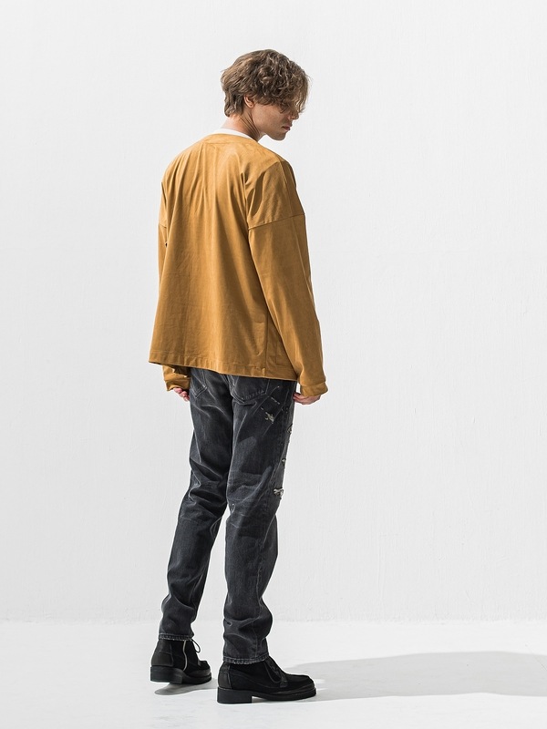 (ͽ���ʡ�12��1������ͽ��/42TH RESOUND CLOTHING���ꥵ����ɥ���������/regular taperd Scott jeans/BKUSED