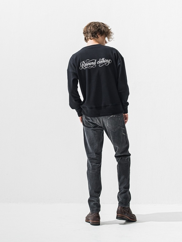 (ͽ���ʡ�12��1������ͽ��/42TH RESOUND CLOTHING���ꥵ����ɥ���������/regular taperd Scott jeans/BKUSED