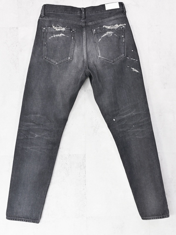 (ͽ���ʡ�12��1������ͽ��/42TH RESOUND CLOTHING���ꥵ����ɥ���������/regular taperd Scott jeans/BKUSED