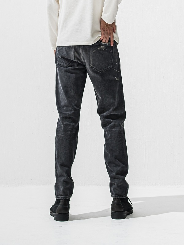 (ͽ���ʡ�12��1������ͽ��/42TH RESOUND CLOTHING���ꥵ����ɥ���������/regular taperd Scott jeans/BKUSED