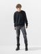 (ͽ���ʡ�12��1������ͽ��/42TH RESOUND CLOTHING���ꥵ����ɥ���������/regular taperd Scott jeans/BKUSED
