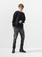 (ͽ���ʡ�12��1������ͽ��/42TH RESOUND CLOTHING���ꥵ����ɥ���������/regular taperd Scott jeans/BKUSED