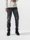 (ͽ���ʡ�12��1������ͽ��/42TH RESOUND CLOTHING���ꥵ����ɥ���������/regular taperd Scott jeans/BKUSED