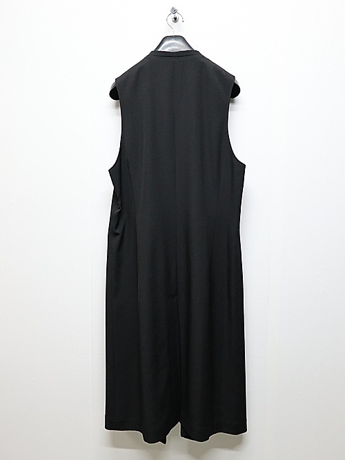 Ground Y饦ɥ磻/W/GABARDINE SINGLE LONG VEST/BLACK