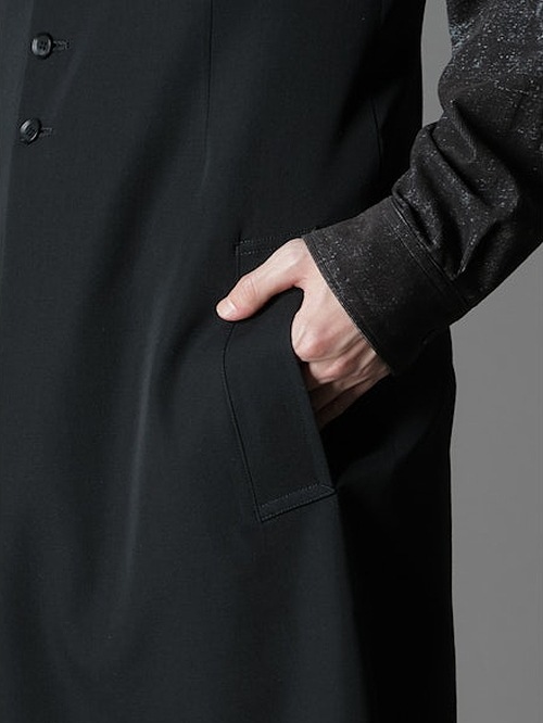 Ground Y饦ɥ磻/W/GABARDINE SINGLE LONG VEST/BLACK