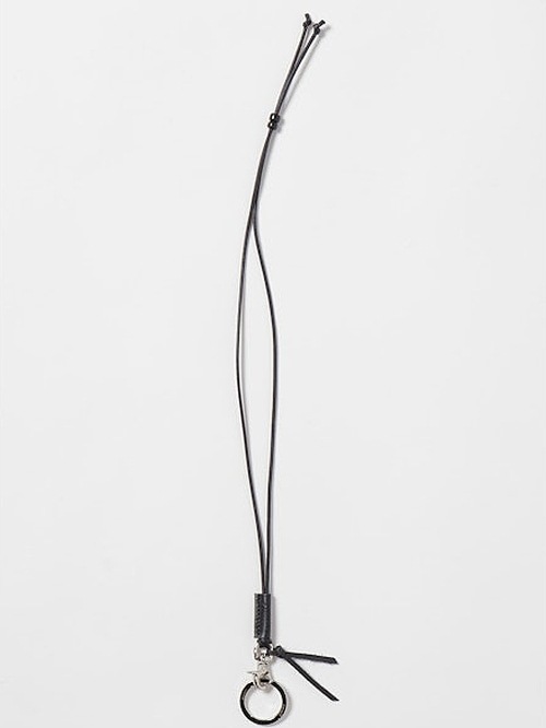 Ground Y�����饦��ɥ磻/BRASS GLASS HOLDER NECKLACE/BLACK.