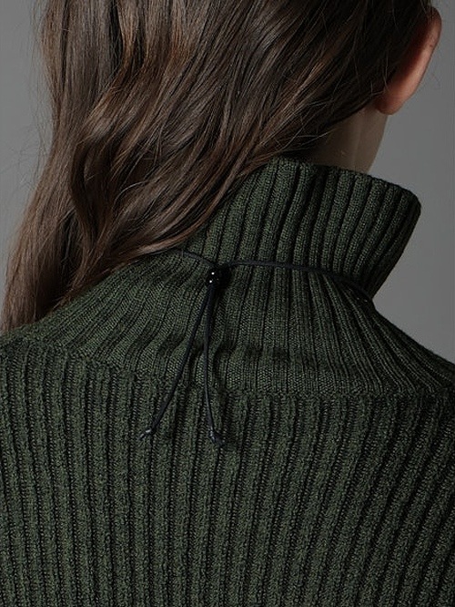 Ground Y�����饦��ɥ磻/BRASS GLASS HOLDER NECKLACE/BLACK.