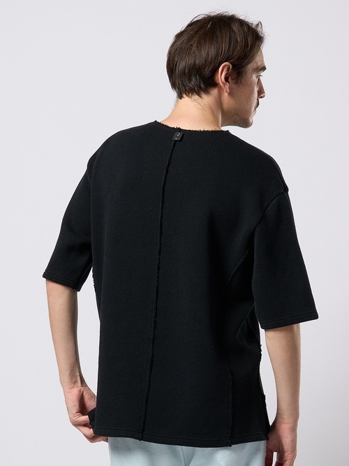 (ͽ���ʡ�2��3������ͽ��/wjk�����֥른��������/quarter-knit key neck H/S/black