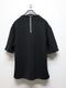 wjk�����֥른��������/quarter-knit key neck H/S/black