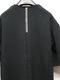 wjk�����֥른��������/quarter-knit key neck H/S/black