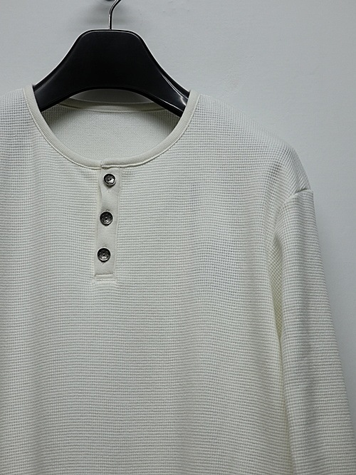 RESOUND CLOTHING���ꥵ����ɥ���������/WAFFLE HENRY/WHITE