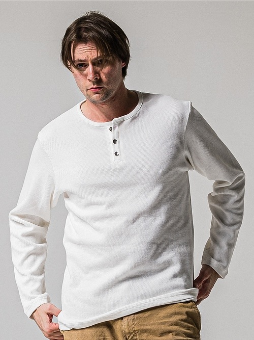 (ͽ���ʡ�1��2������ͽ��/39TH RESOUND CLOTHING���ꥵ����ɥ���������/WAFFLE HENRY/WHITE