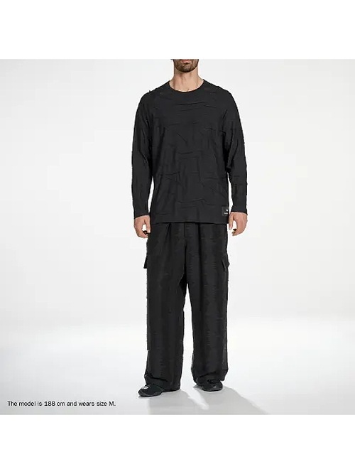 Y-3���磻���꡼/PLT OVS LS TEE/BLACK