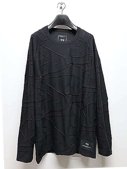 Y-3���磻���꡼/PLT OVS LS TEE/BLACK