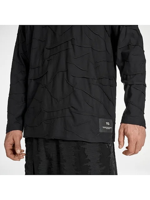 Y-3���磻���꡼/PLT OVS LS TEE/BLACK