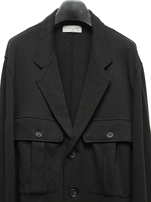 Yohji Yamamoto���襦����ޥ��/14.5/ŷ�� �����ե��㥱�å�/BLACK