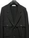 Yohji Yamamoto���襦����ޥ��/14.5/ŷ�� �����ե��㥱�å�/BLACK