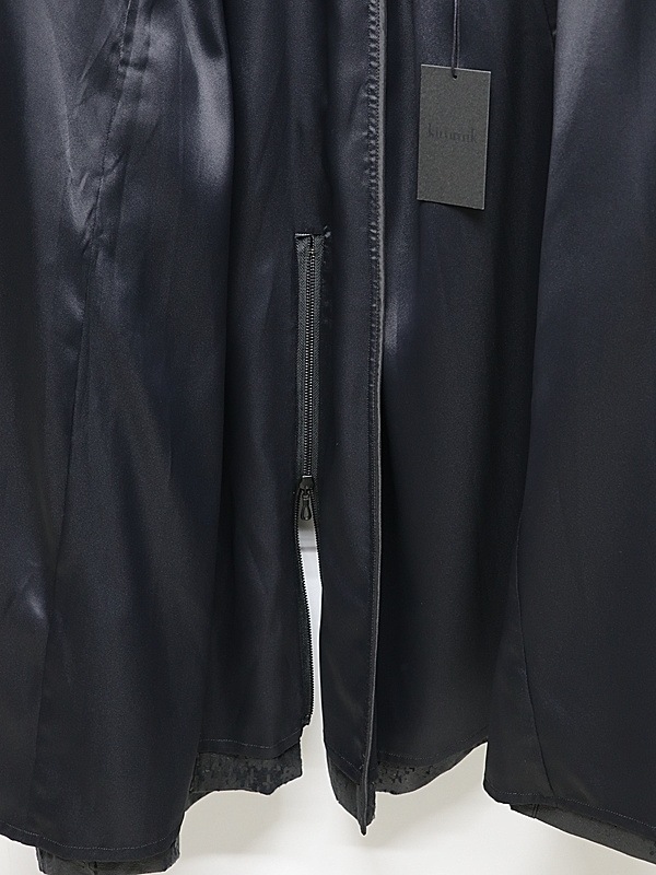 (ͽ���ʡ�11������12������ͽ��/kiryuyrik������奦����奦/Cross Dot Fleece Long Napoleon Coat/Black