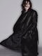 (ͽ���ʡ�11������12������ͽ��/kiryuyrik������奦����奦/Cross Dot Fleece Long Napoleon Coat/Black