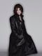 (ͽ���ʡ�11������12������ͽ��/kiryuyrik������奦����奦/Cross Dot Fleece Long Napoleon Coat/Black
