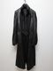 (ͽ���ʡ�11������12������ͽ��/kiryuyrik������奦����奦/Cross Dot Fleece Long Napoleon Coat/Black