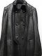 (ͽ���ʡ�11������12������ͽ��/kiryuyrik������奦����奦/Cross Dot Fleece Long Napoleon Coat/Black
